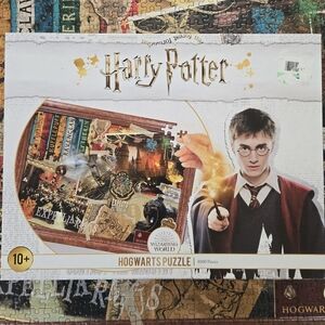 Harry Potter, Hogwarts Puzzle, 1000 Piece Puzzle, Winning Moves